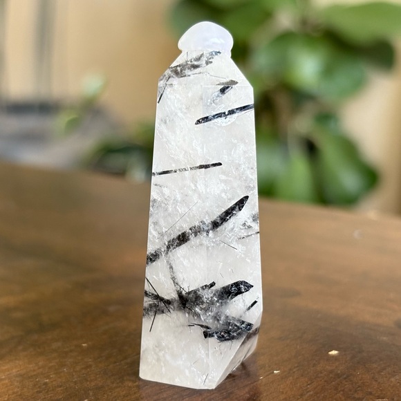 Tourmaline in Quartz Tower #2 - Picture 4 of 9